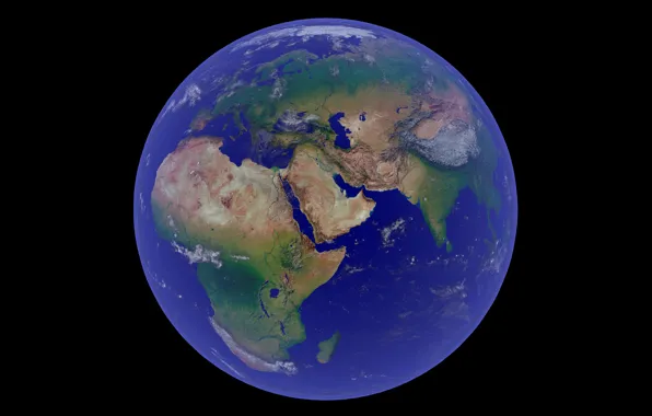 Earth, space, planet