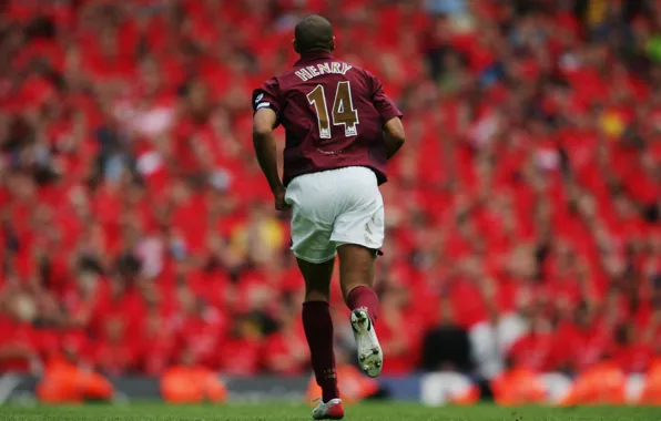 Back, legend, player, Arsenal, the leader, legend, back, Thierry Henry