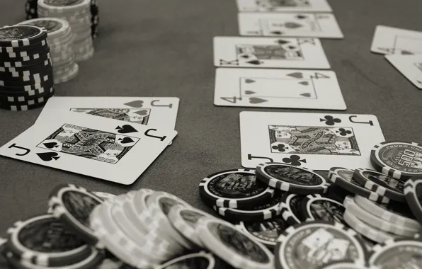 Card, grey, poker