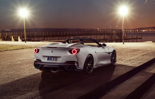 The evening, Ferrari, Portofino, Novitec, 2019