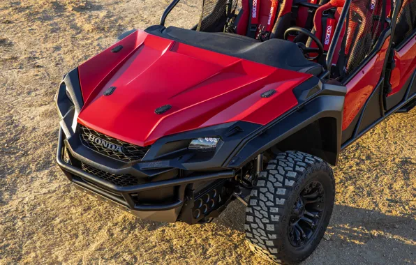 The hood, Honda, 2018, Rugged Open Air Vehicle Concept