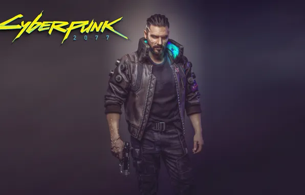 Picture The game, Art, Male, Cyborg, CD Projekt RED, Cyberpunk 2077, Cyberpunk, Cyberpunk
