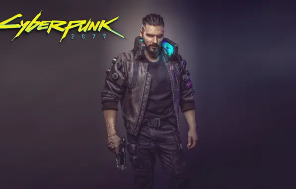 The game, Art, Male, Cyborg, CD Projekt RED, Cyberpunk 2077, Cyberpunk, Cyberpunk