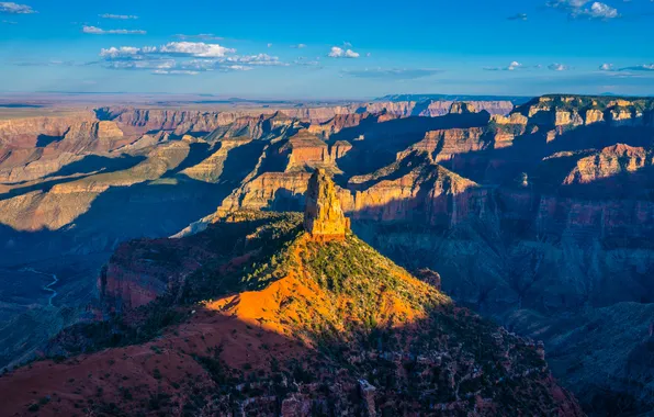 Park, Nature, Rock, Canyon, USA, The Grand Canyon, Parks