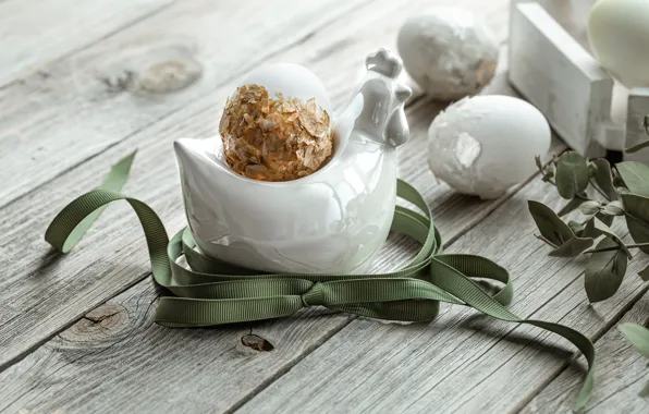 Leaves, holiday, Board, eggs, spring, chicken, Easter, tape