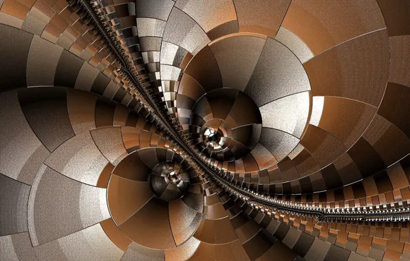 Abstraction, pattern, fractals, fractal, ornament, symmetry, abstract background