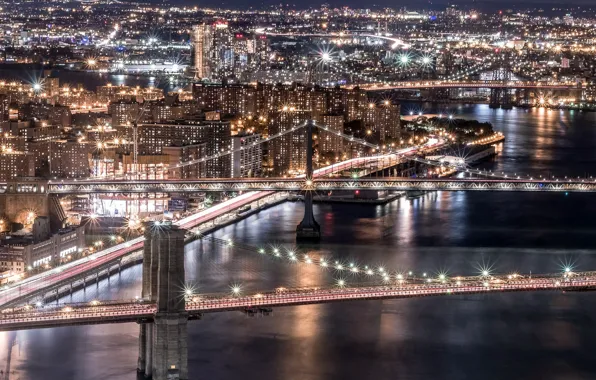 Brooklyn, Manhattan, Williamsburg Bridges
