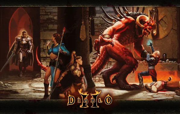 Wallpaper, wallpapers, diablo ii, Diablo 2
