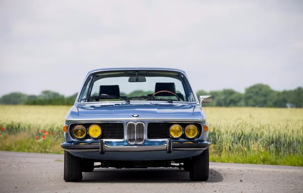 BMW, 1971, Lights, Classic car, Icon, Grille, BMW 3.0 CSi (E9)
