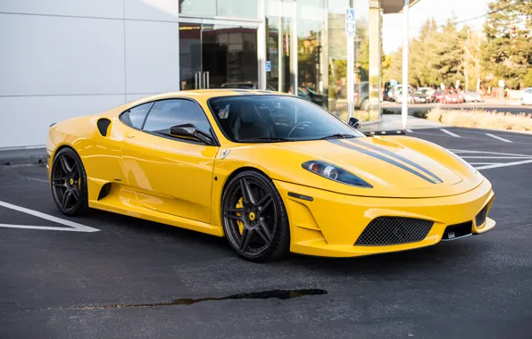 Picture Ferrari, Scuderia, Yellow, 430