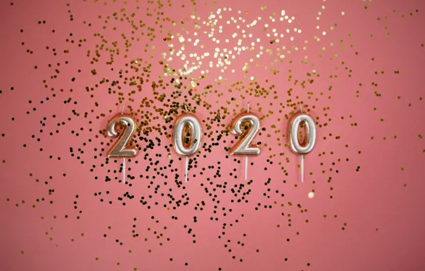 Picture background, New year, 2020