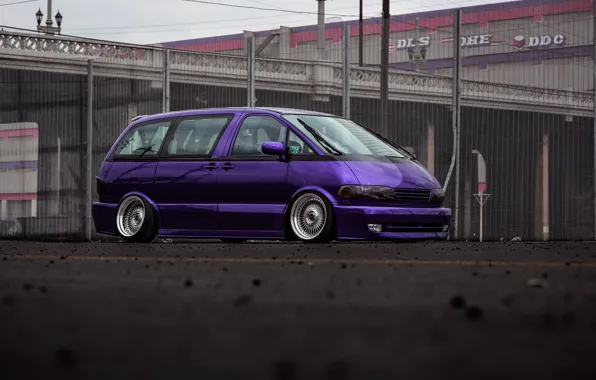 Toyota, Bridge, Violet, Stance, Preview, Toyota Previa