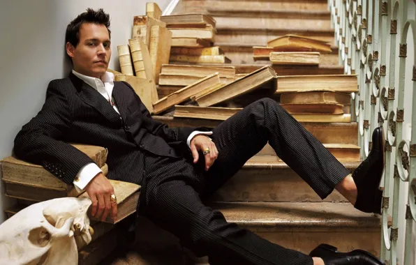 Johnny Depp, actor, johnny Depp, handsome man