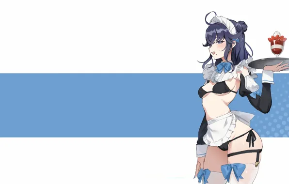 Girl, sexy, lingerie, bra, panties, boobs, anime, beautiful