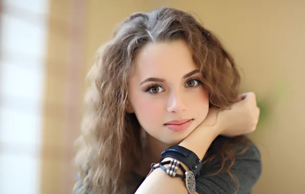 Picture portrait, singer, Anna Gurieva