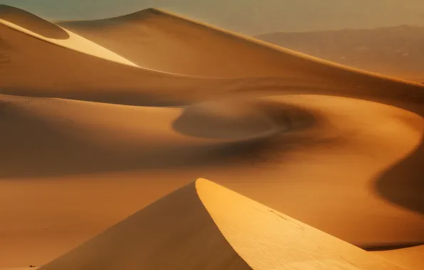 Sand, the dunes, hills, desert, the slopes, dunes, Sands, relief