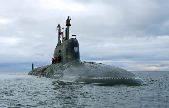 Submarine, the project 885, Ash, Severodvinsk