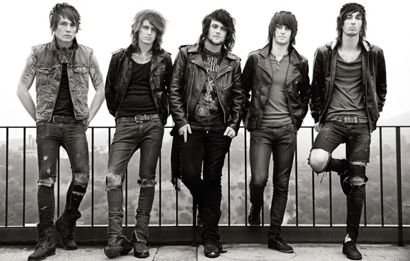 Picture music, guys, musicians, Asking Alexandria