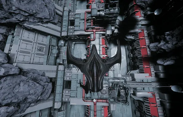 The game, game, spaceship, Star Citizen, screenshot, space simulator, Computer game