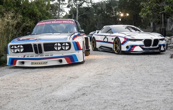 Concept, BMW, BMW, Hommage, 3.0, The front, CSL, Old and New