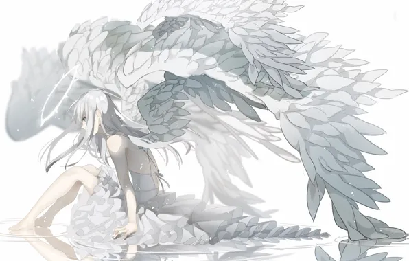 Anime Angel 4k Ultra HD Wallpaper by まかろんＫ