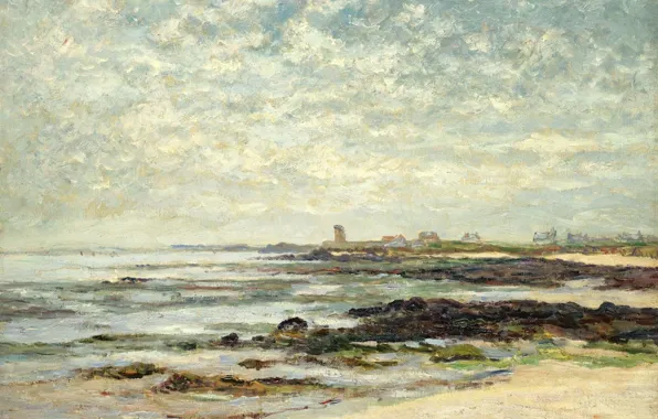 Picture landscape, picture, 1910, Maxime Maufra, Maxim Mora, The Saltwater Pool. The baie de Quiberon