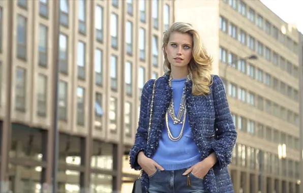 Picture girl, model, Luisa Spagnoli