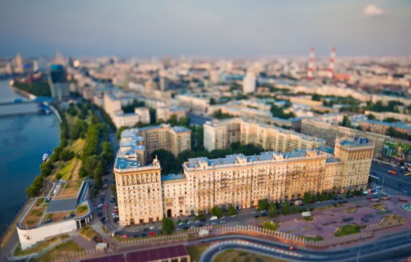 Picture machine, the city, road, Moscow, home, Volgogradskiy prospect