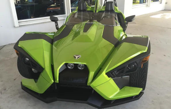 Beautiful, comfort, hi-tech, Polaris, Slingshot, technology, sporty, tricycle