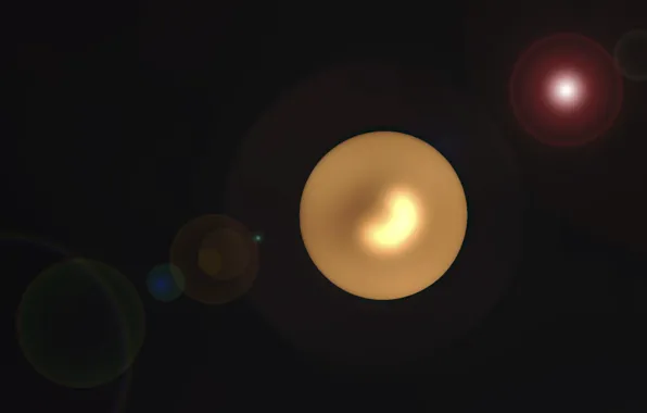 Balls, Light, Circles, Background, Darkness, Abstraction, Blik