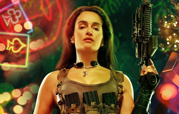 Look, weapons, Ana de la Reguera, Ana de La Reger, Army of the Dead, Army …