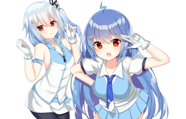 Picture girl, anime, art, Azur Lane