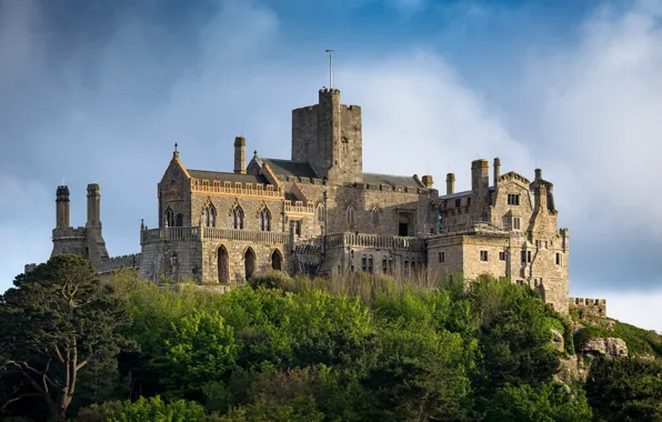 France, Fortress, Mont-Saint-Michel