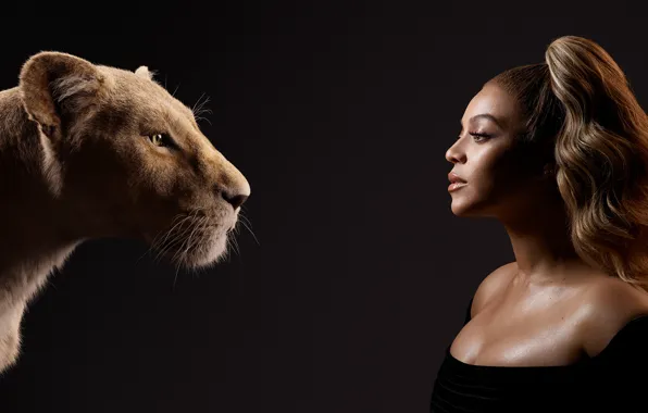 Picture girl, actress, lioness, The Lion King, The Lion King