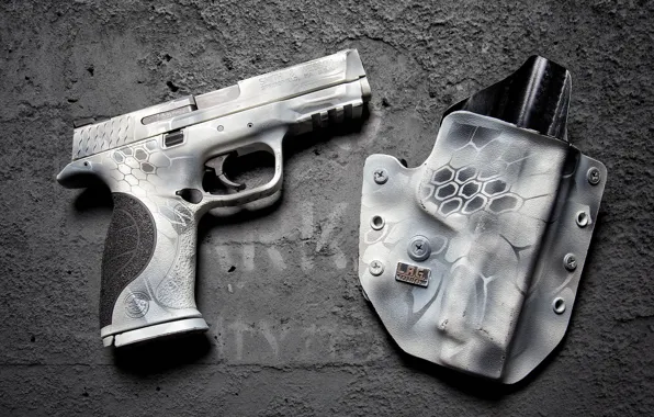 Style, gun, background, holster, Zephyr Defense, M P