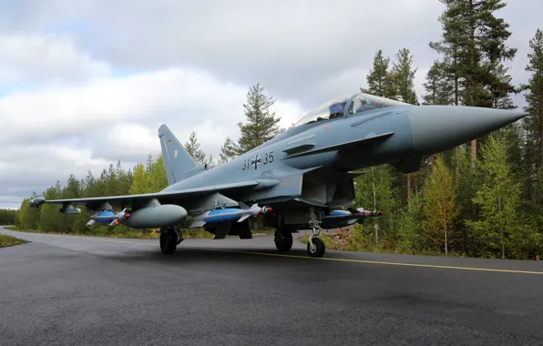 Fighter, the airfield, Eurofighter