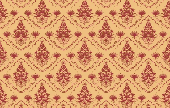 Picture flowers, retro, background, texture, ornament, vintage, textiles