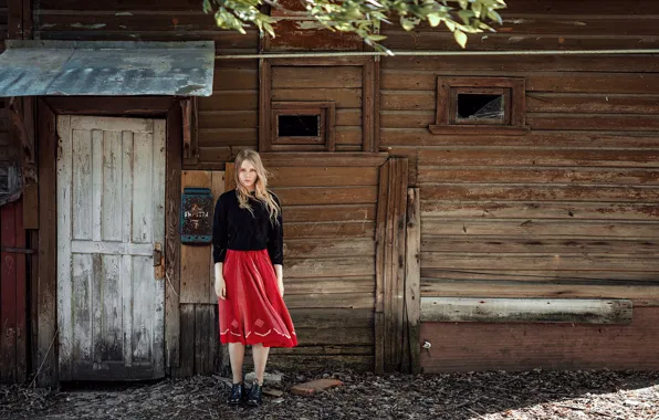 Picture Girl, Look, House, Dress, Red, Julia Kowalska