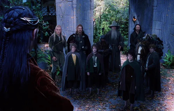 The Lord of the rings, heroes, the lord of the rings, still from the film