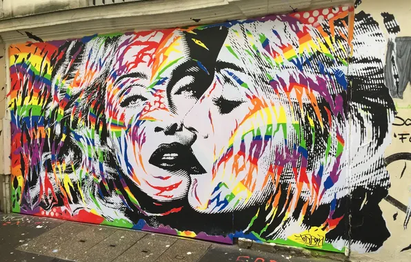 Picture look, face, city, the city, face, look, street art, street art