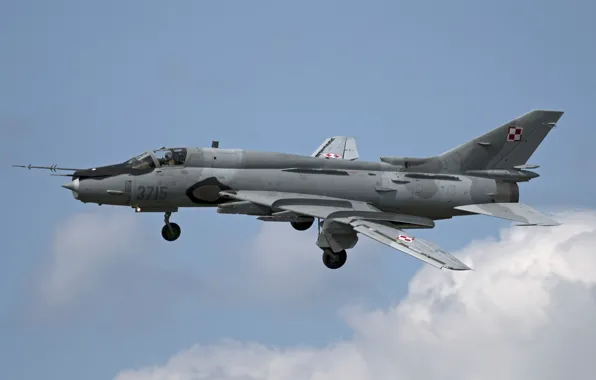 Picture fighter, bomber, Su-22M