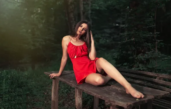 Girl, pose, Daniela