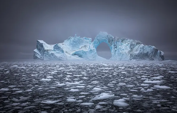 Greenland, Disko Bay, ICEBERG