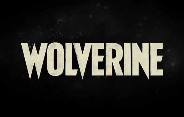 The inscription, black background, Wolverine, Marvel, comic
