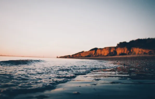 Wave, water, horizon