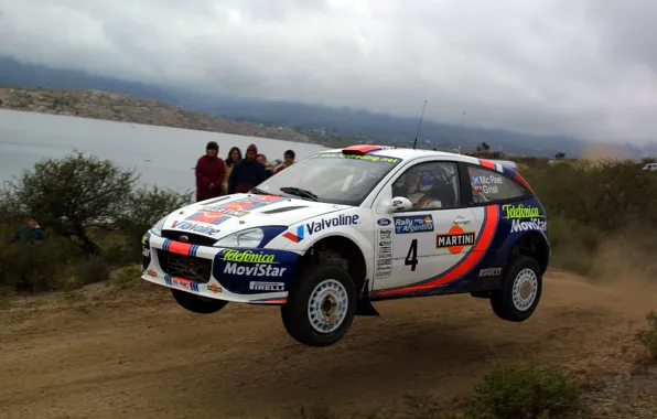 Ford, rally, jump, wrc, focus, Colin Mcrae
