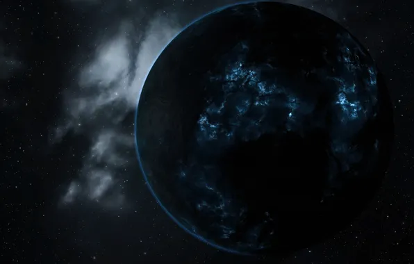 Space, eve online, plasma, planet