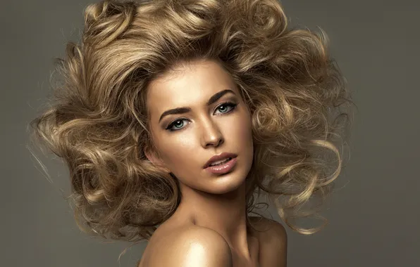 Look, background, model, portrait, makeup, hairstyle, Rus, chrastka