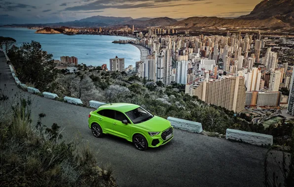 The city, Audi, Bay, crossover, Sportback, 2020, RS Q3