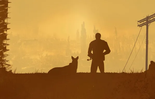 Dog, Game, Bethesda, Fallout 4
